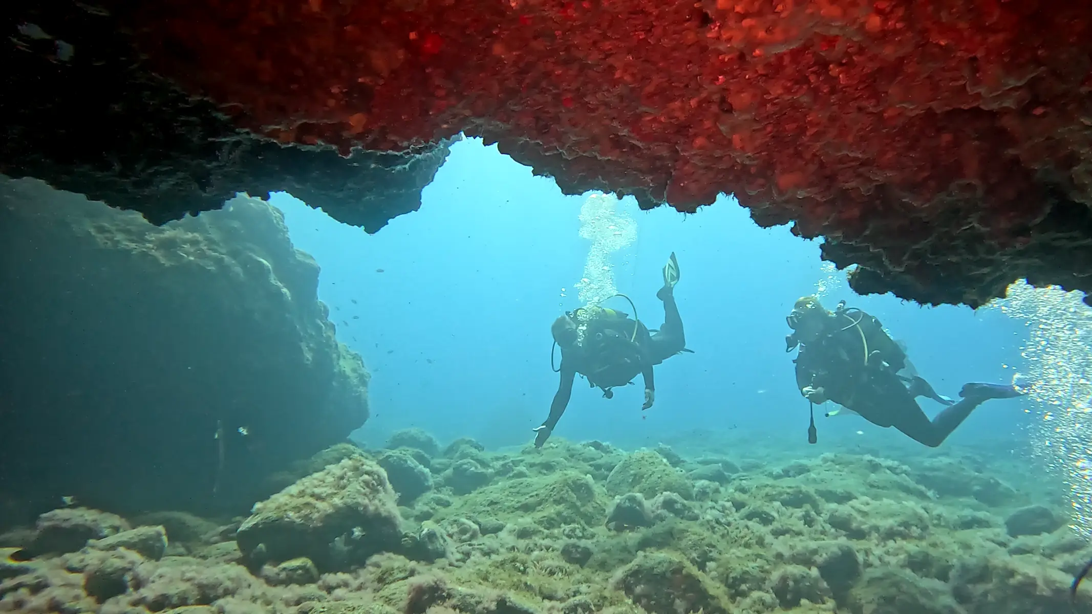 Site de plongée Barranco Seco Arch
